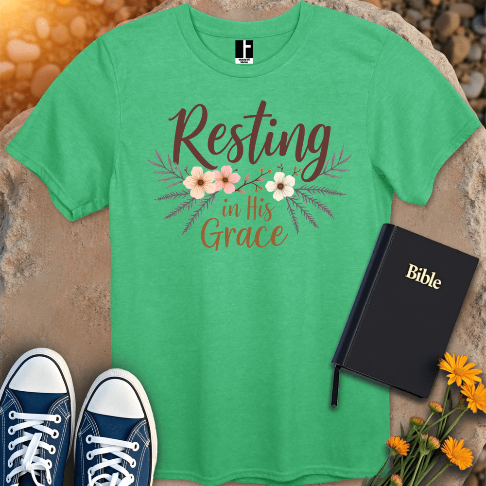 T-Shirt S / Heather Irish Green RestingGrace T-Shirt