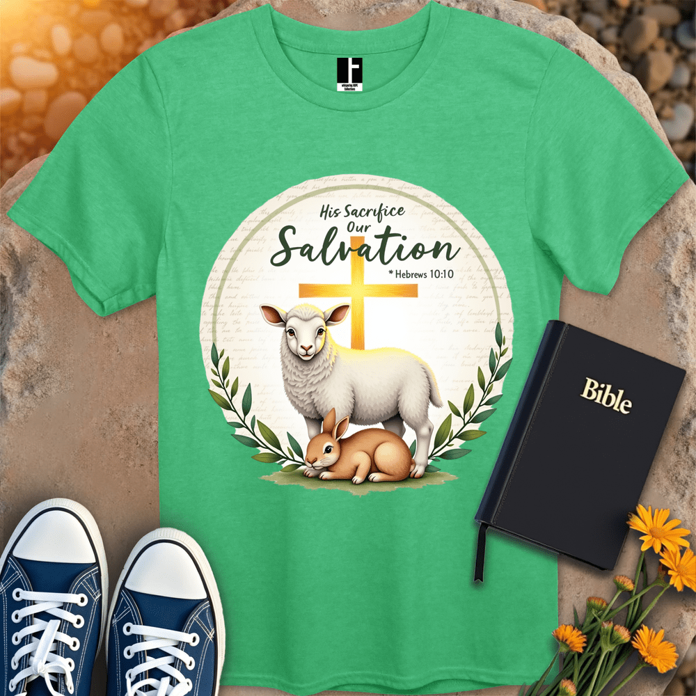 T-Shirt S / Heather Irish Green SacrificeSalvation T-Shirt