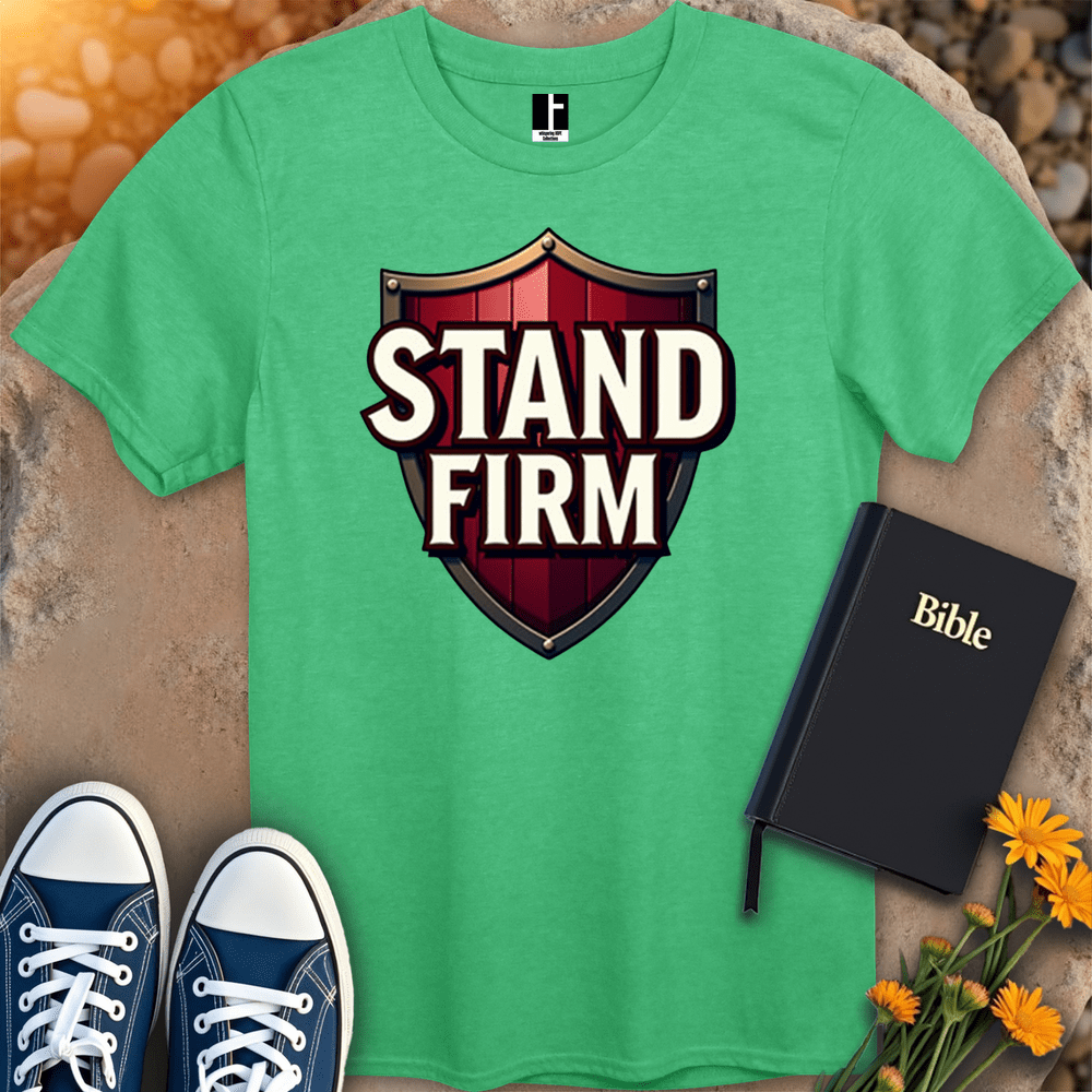 T-Shirt S / Heather Irish Green StandFirm T-Shirt