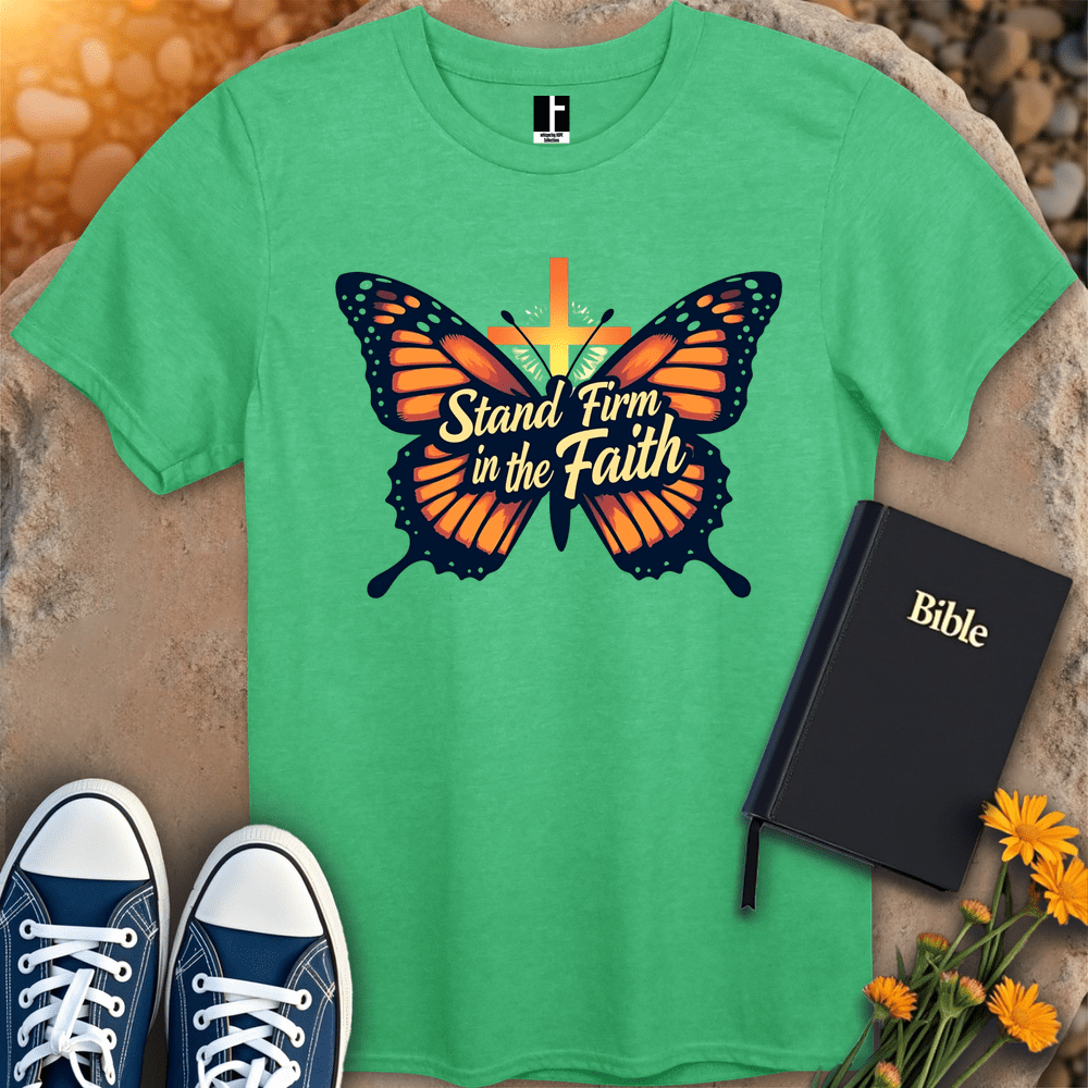 T-Shirt S / Heather Irish Green StandFirm T-Shirt