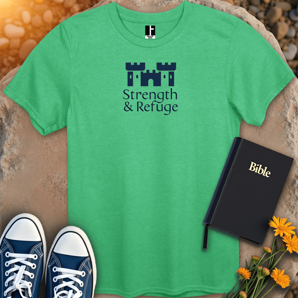 T-Shirt S / Heather Irish Green StrengthAndRefuge T-Shirt