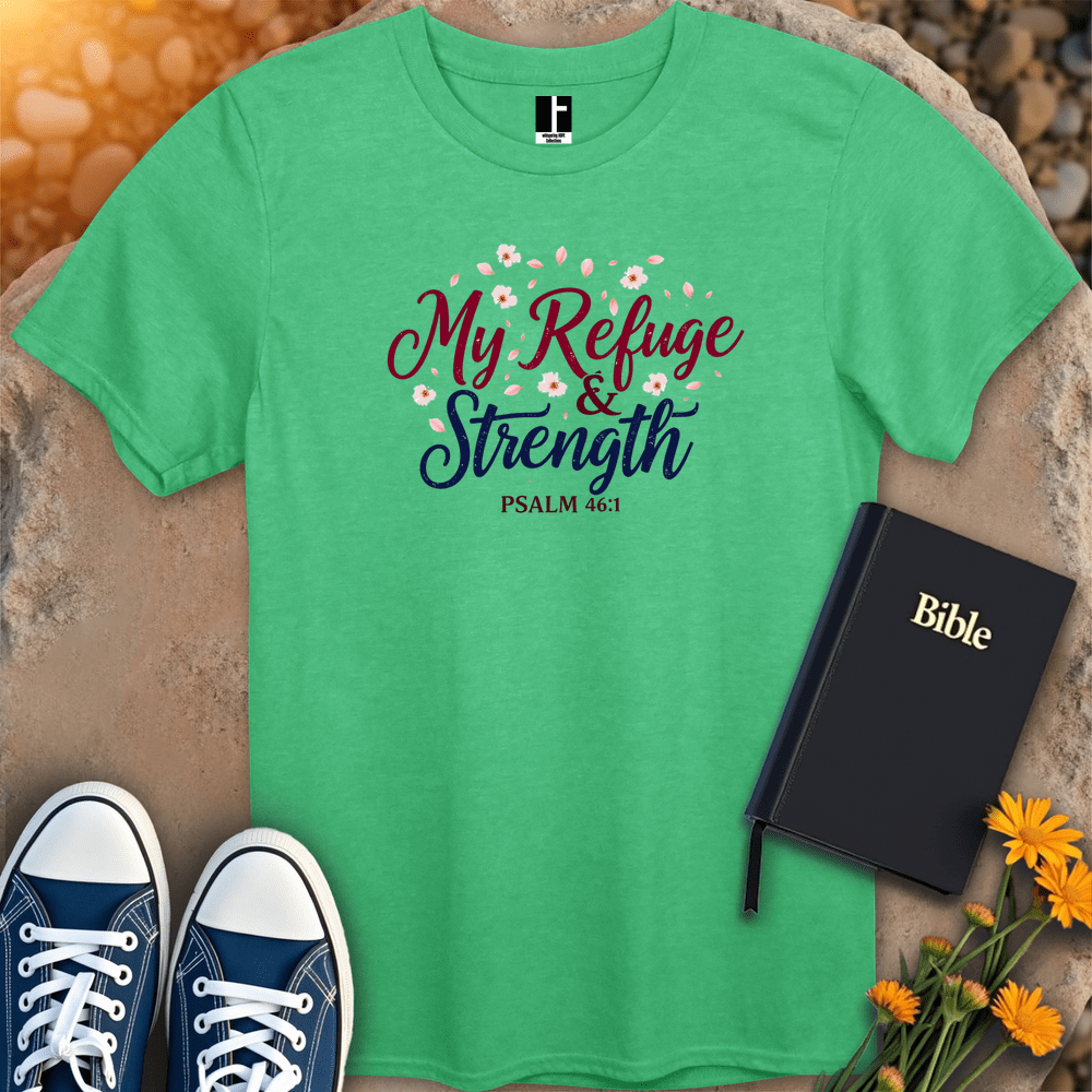 T-Shirt S / Heather Irish Green StrengthInHimT-Shirt