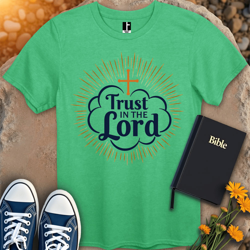 T-Shirt S / Heather Irish Green TrustTheLord T-Shirt