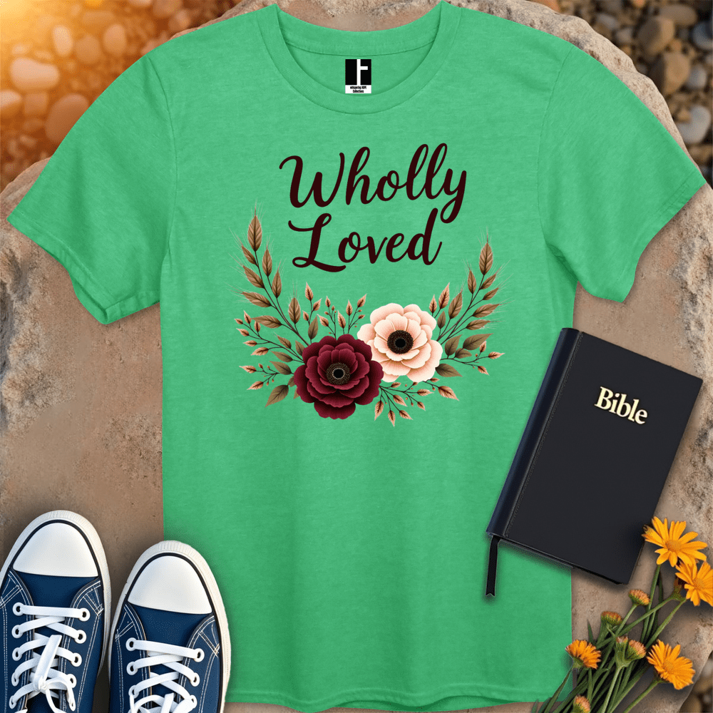 T-Shirt S / Heather Irish Green WhollyLoved T-Shirt