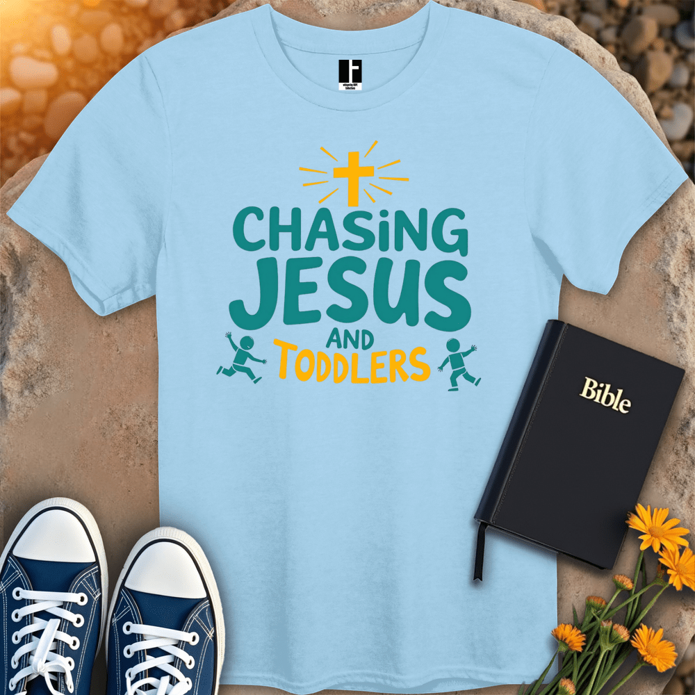 T-Shirt S / Light Blue ChasingJesus T-Shirt