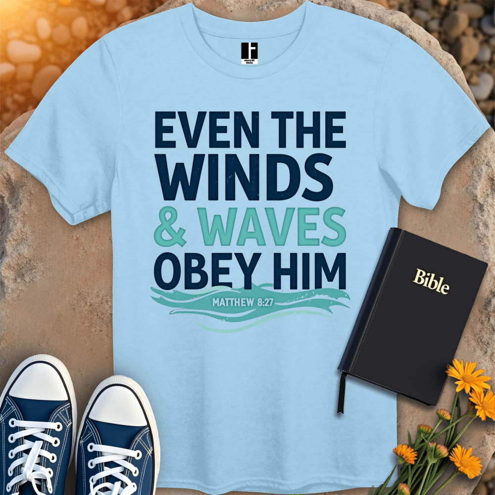 T-Shirt S / Light Blue EvenTheWindsWaves T-Shirt