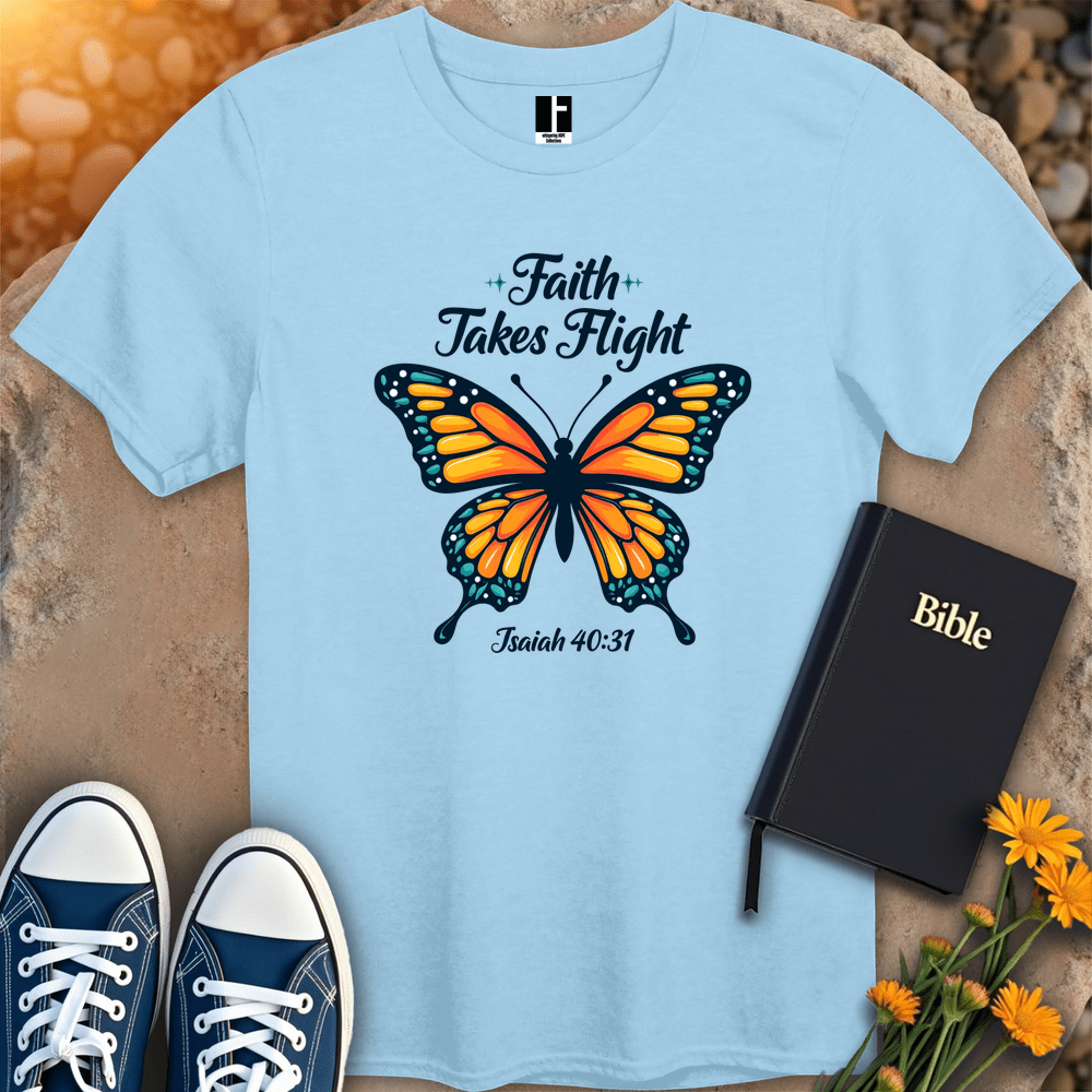T-Shirt S / Light Blue FaithFlies T-Shirt