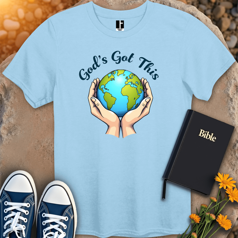 T-Shirt S / Light Blue GodsGotThis T-Shirt