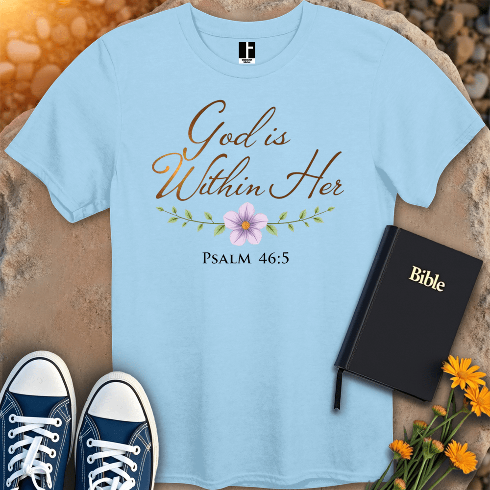 T-Shirt S / Light Blue GodWithinHer T-Shirt