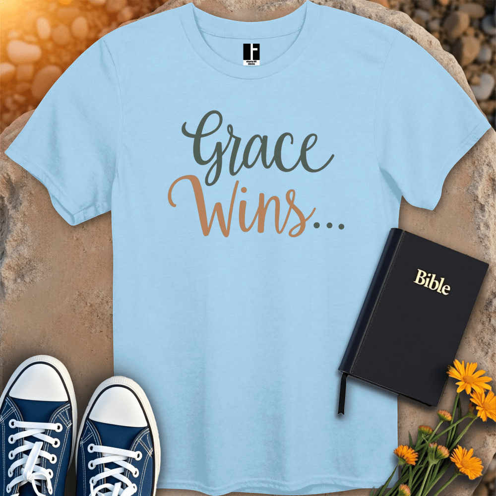 T-Shirt S / Light Blue GraceWins T-Shirt