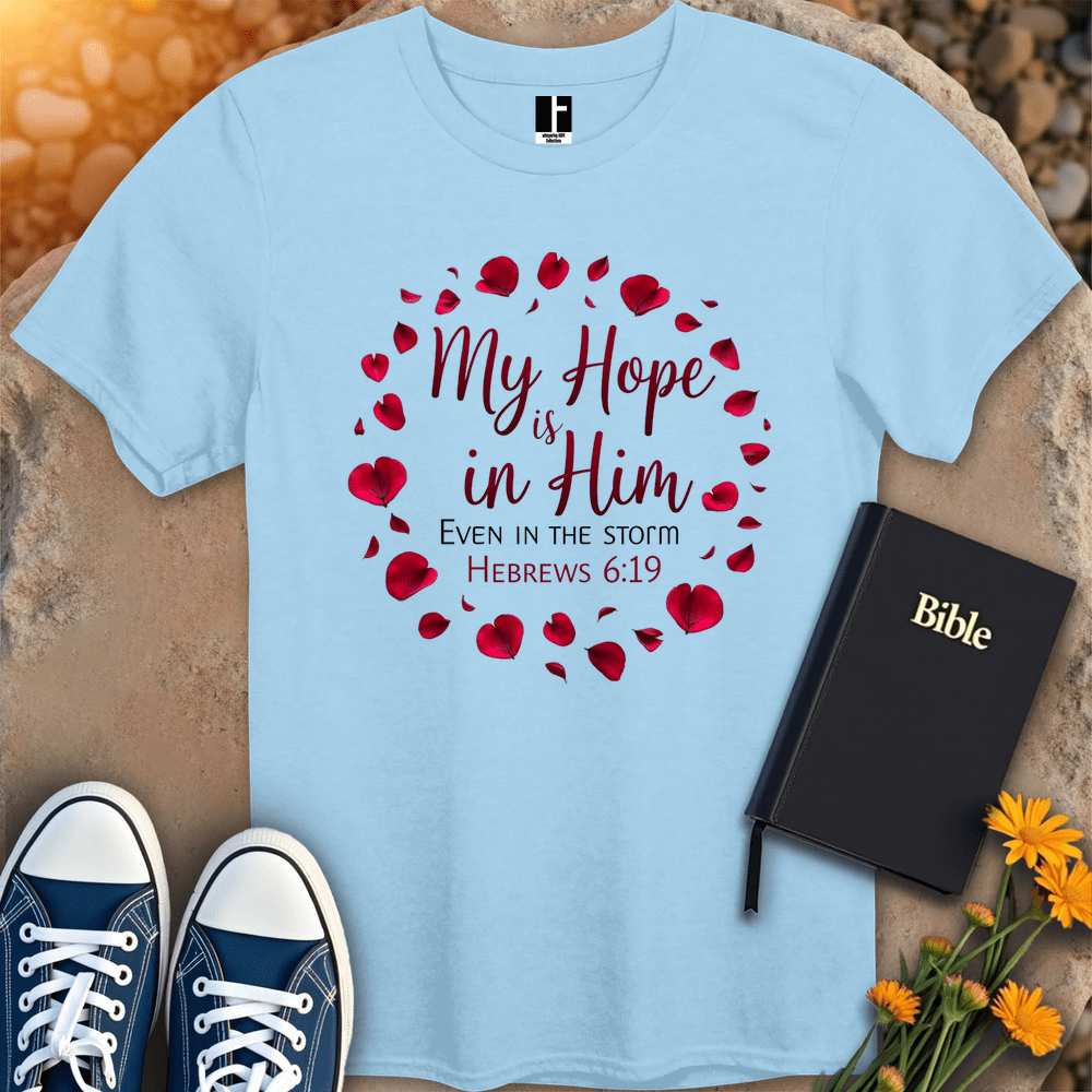 T-Shirt S / Light Blue HopeInHimT-Shirt