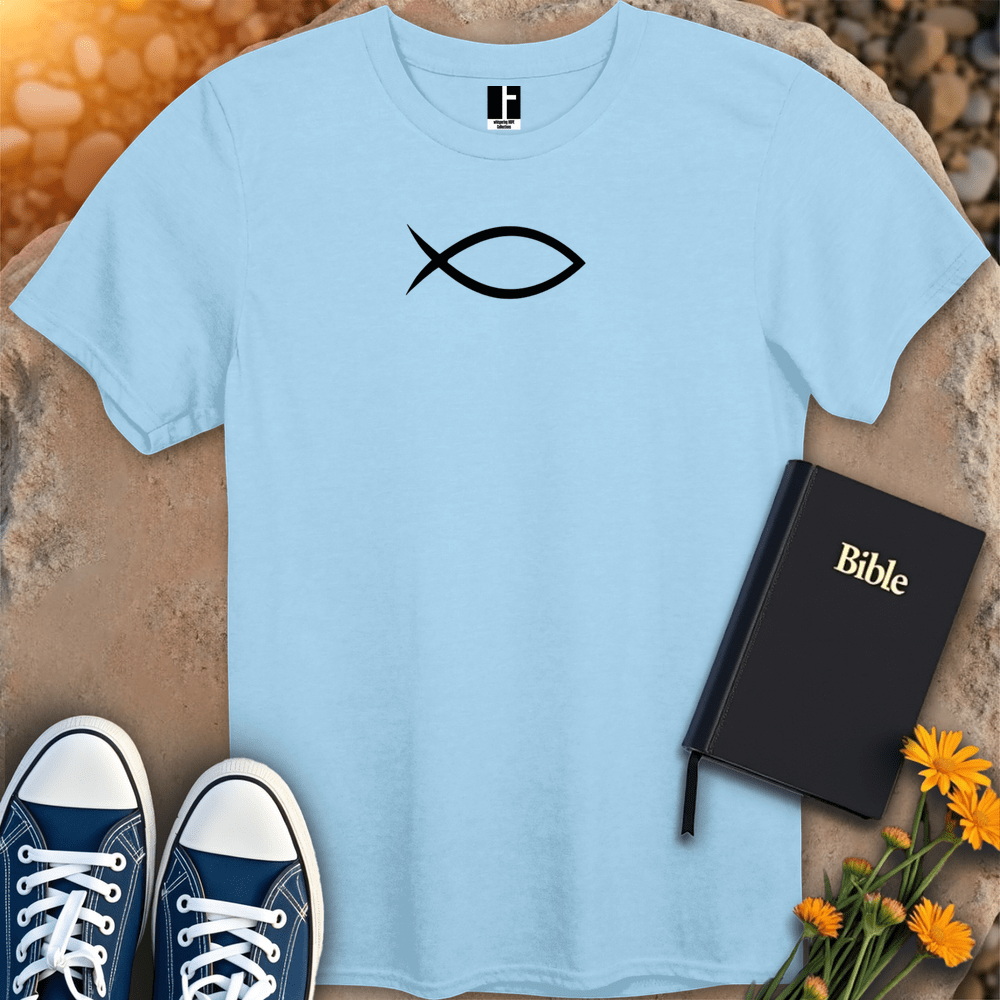 T-Shirt S / Light Blue Ichthys T-Shirt