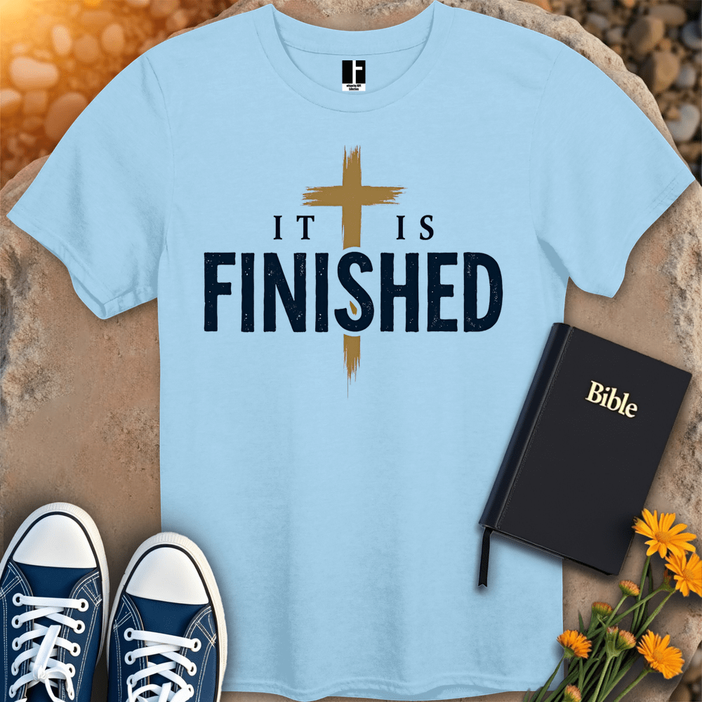 T-Shirt S / Light Blue ItIsFinished T-Shirt