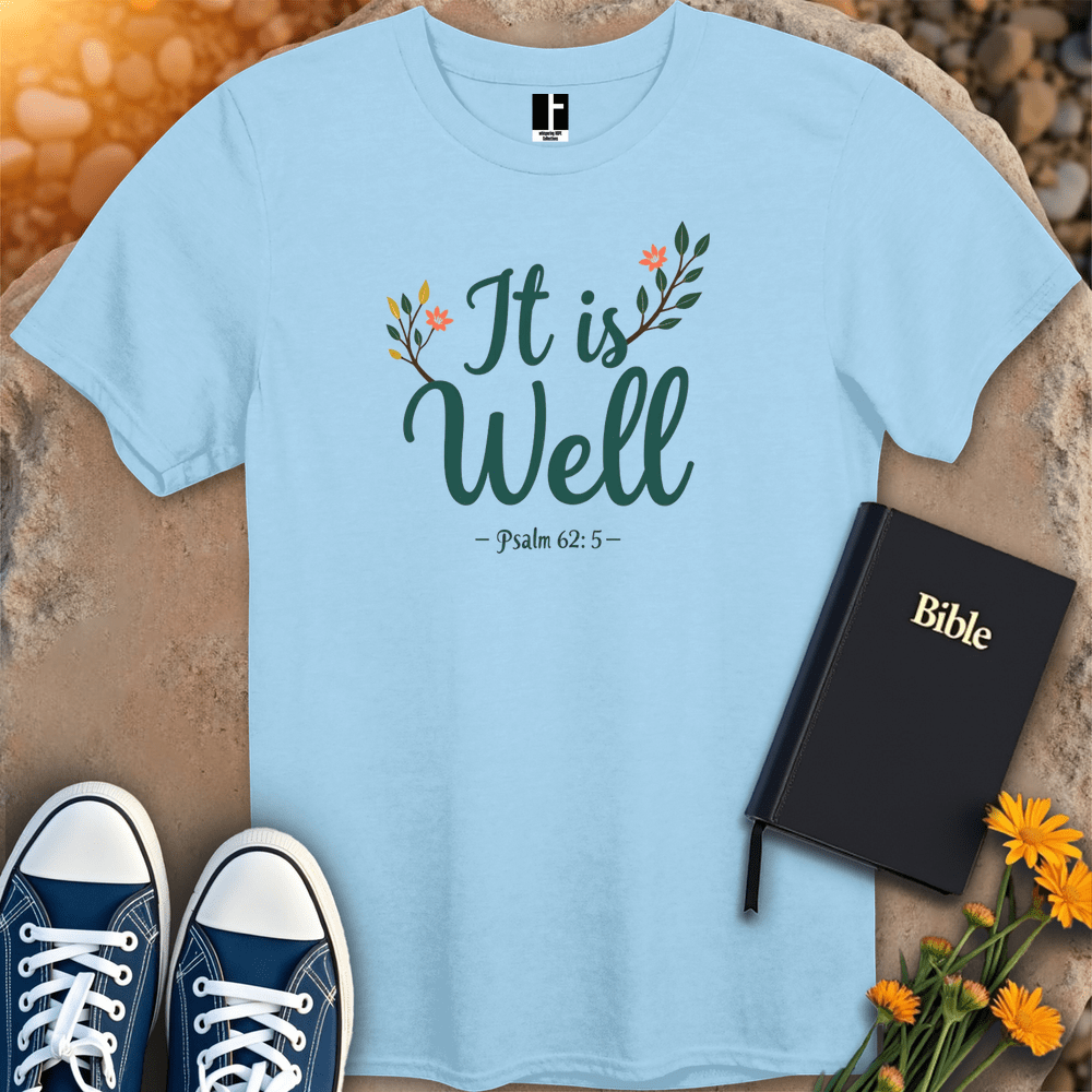 T-Shirt S / Light Blue ItIsWell T-Shirt