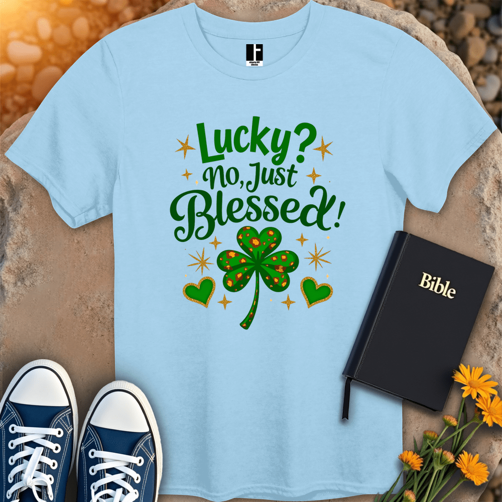 T-Shirt S / Light Blue JustBlessed T-Shirt