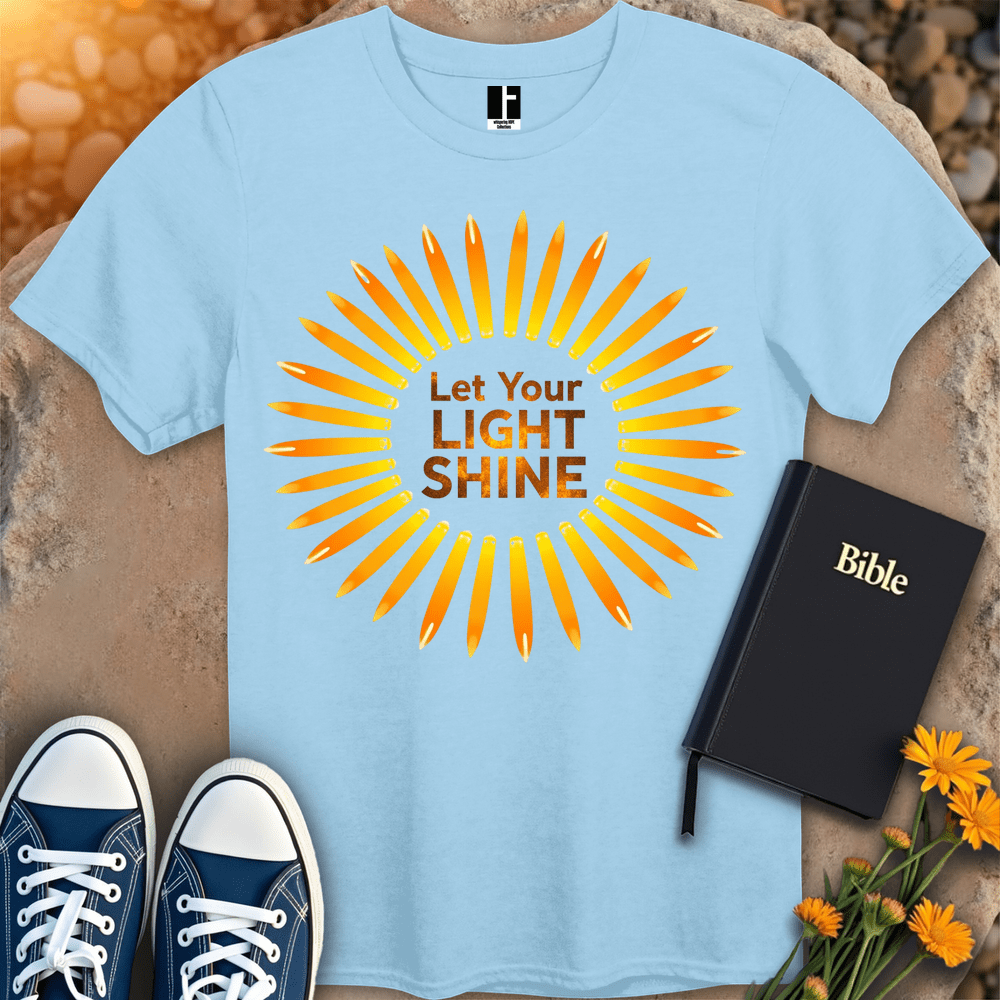 T-Shirt S / Light Blue LightAndJoy T-Shirt