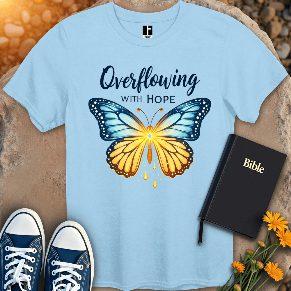 T-Shirt S / Light Blue OverflowingHope T-Shirt