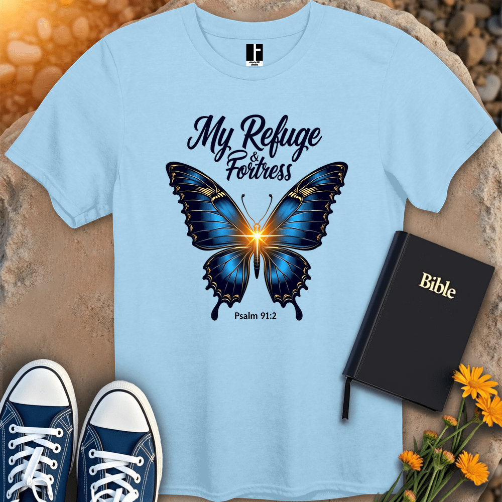 T-Shirt S / Light Blue RefugeStrong T-Shirt