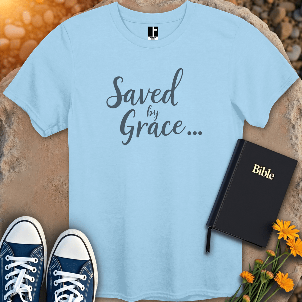 T-Shirt S / Light Blue SavedByGrace T-Shirt