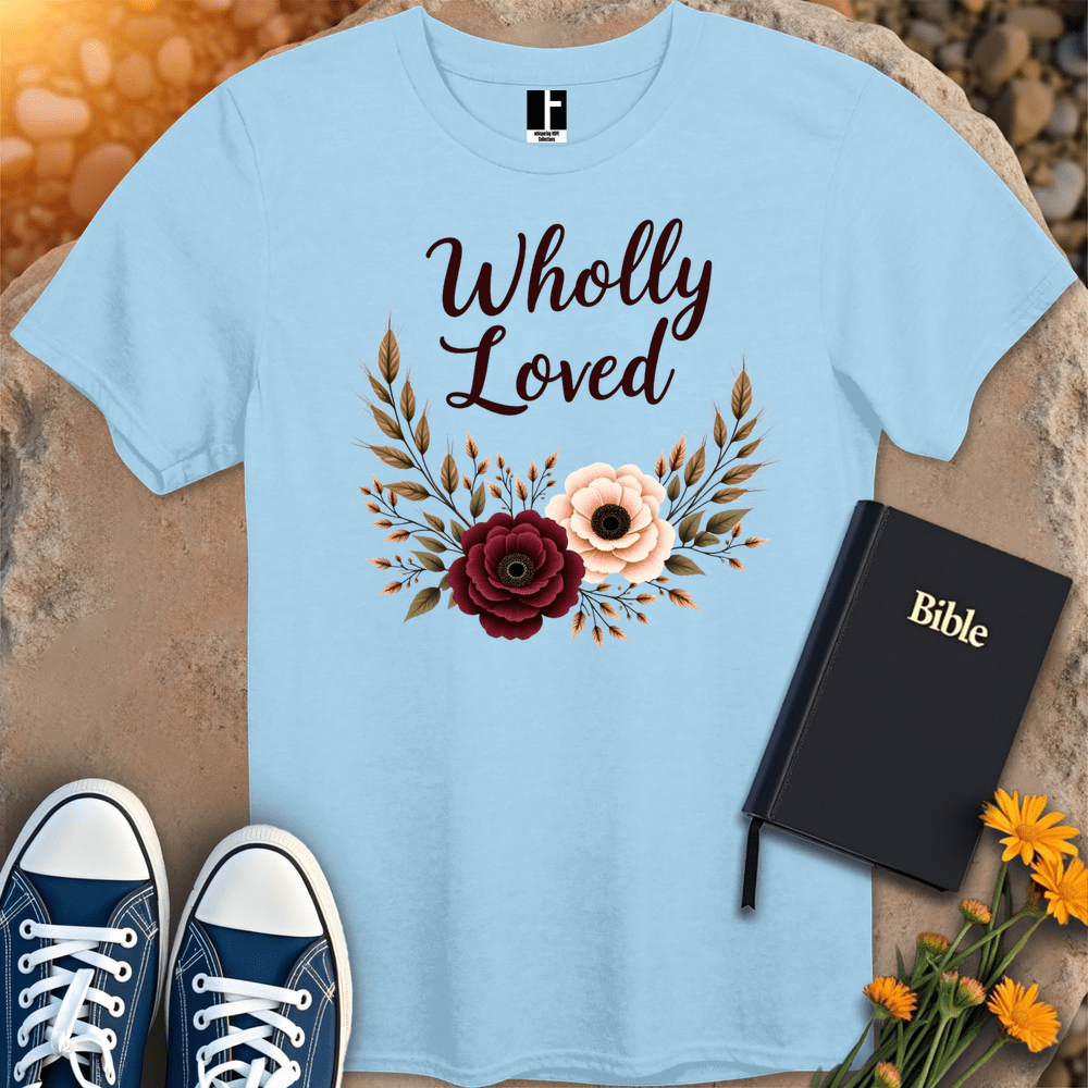 T-Shirt S / Light Blue WhollyLoved T-Shirt