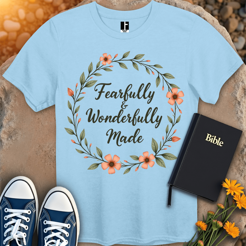 T-Shirt S / Light Blue WonderfullyMade T-Shirt