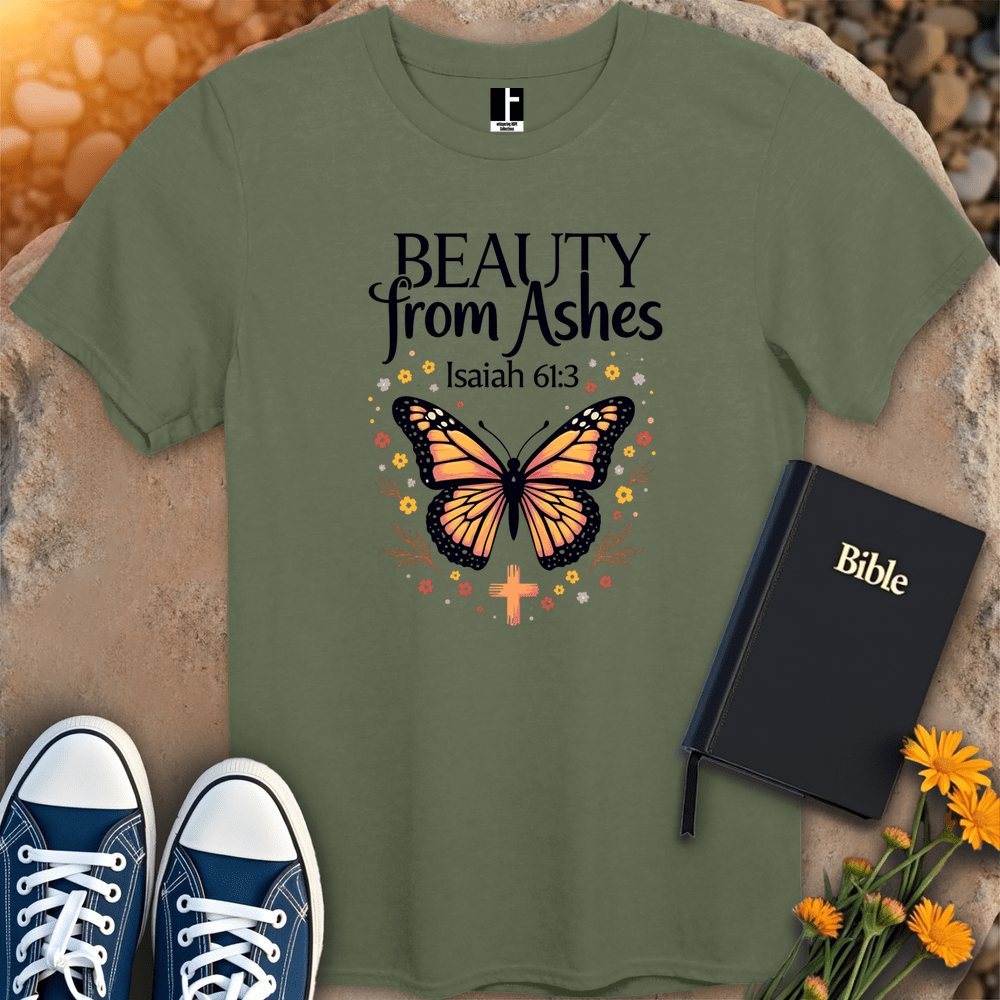 T-Shirt S / Military Green BeautyFromAshes T-Shirt