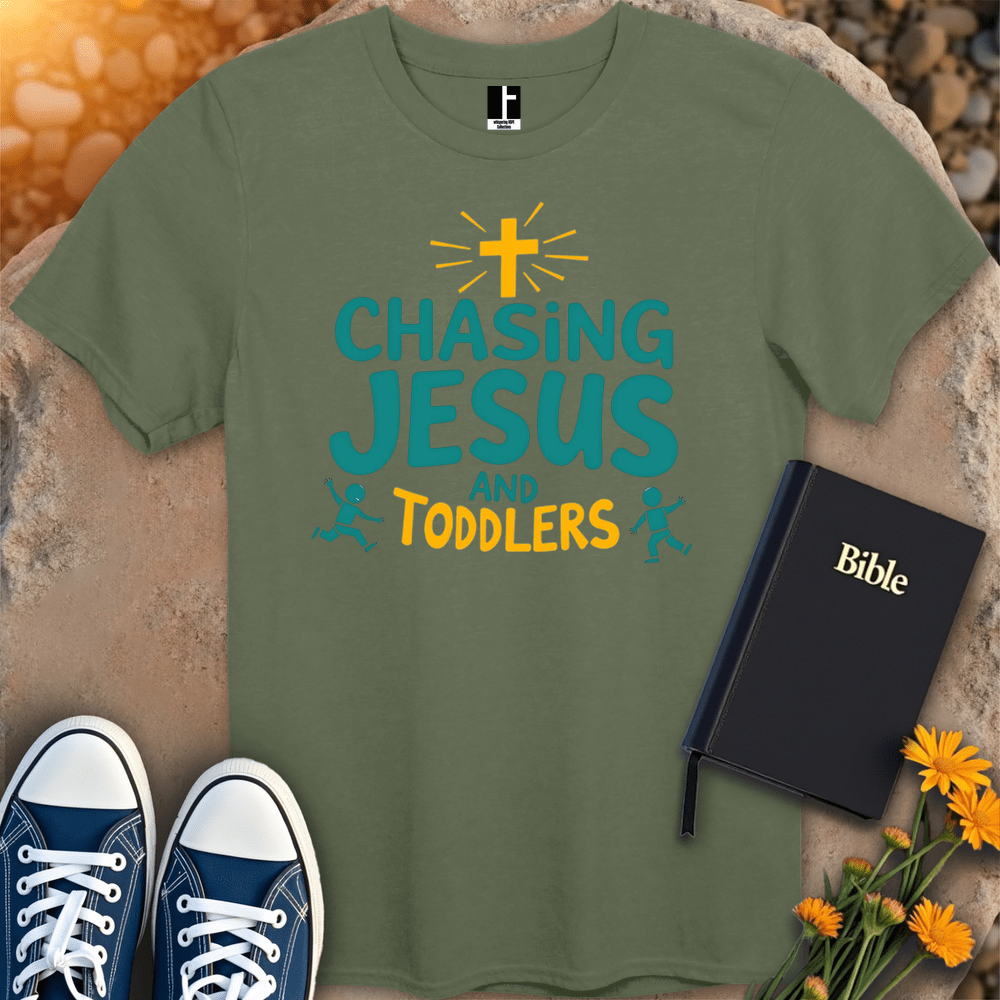 T-Shirt S / Military Green ChasingJesus T-Shirt