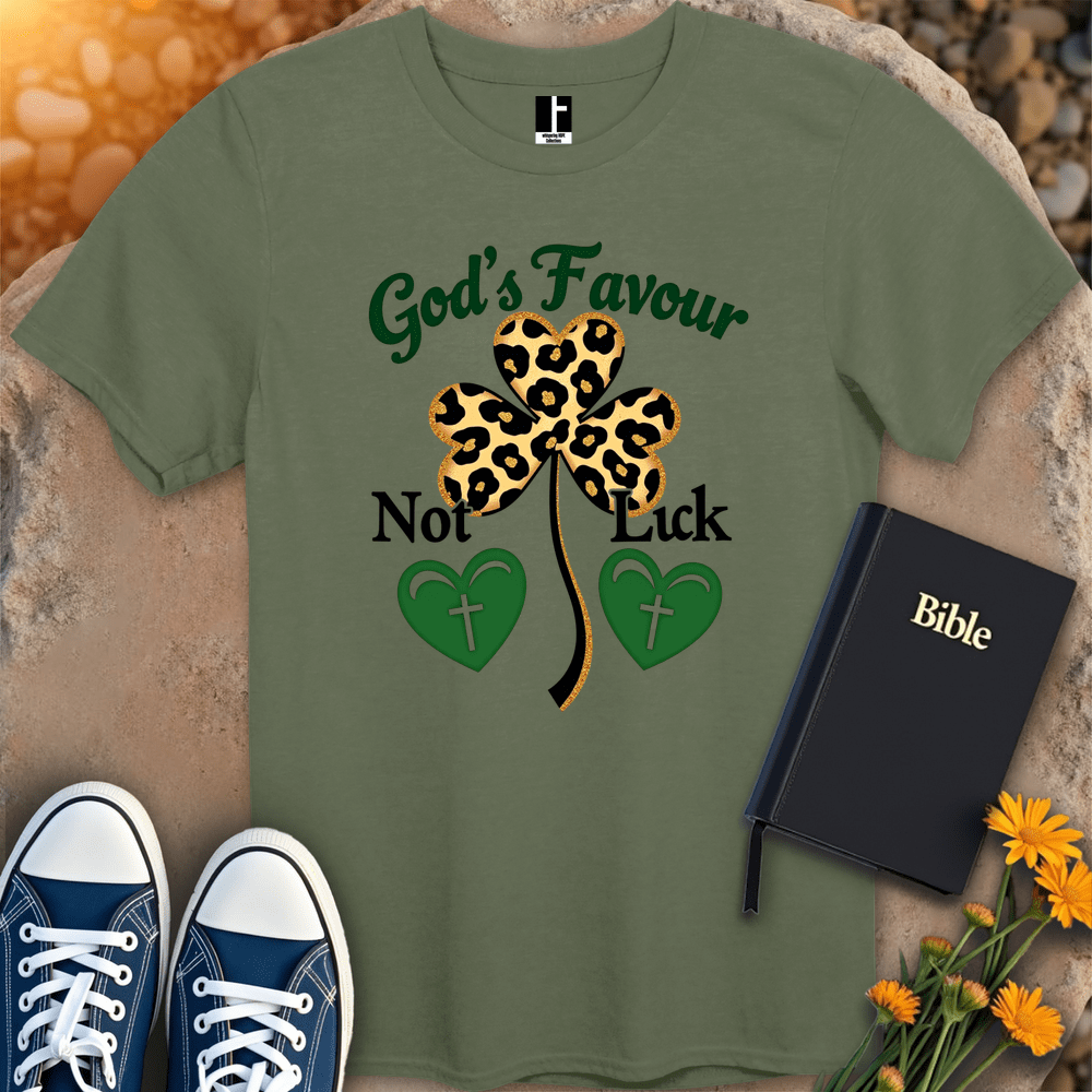 T-Shirt S / Military Green GodsFavour T-Shirt