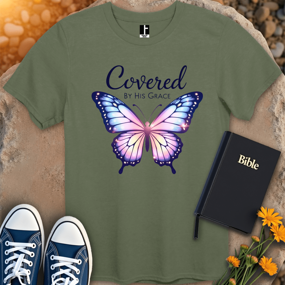 T-Shirt S / Military Green GraceCovered T-Shirt