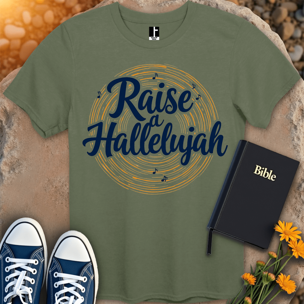 T-Shirt S / Military Green Hallelujah T-Shirt