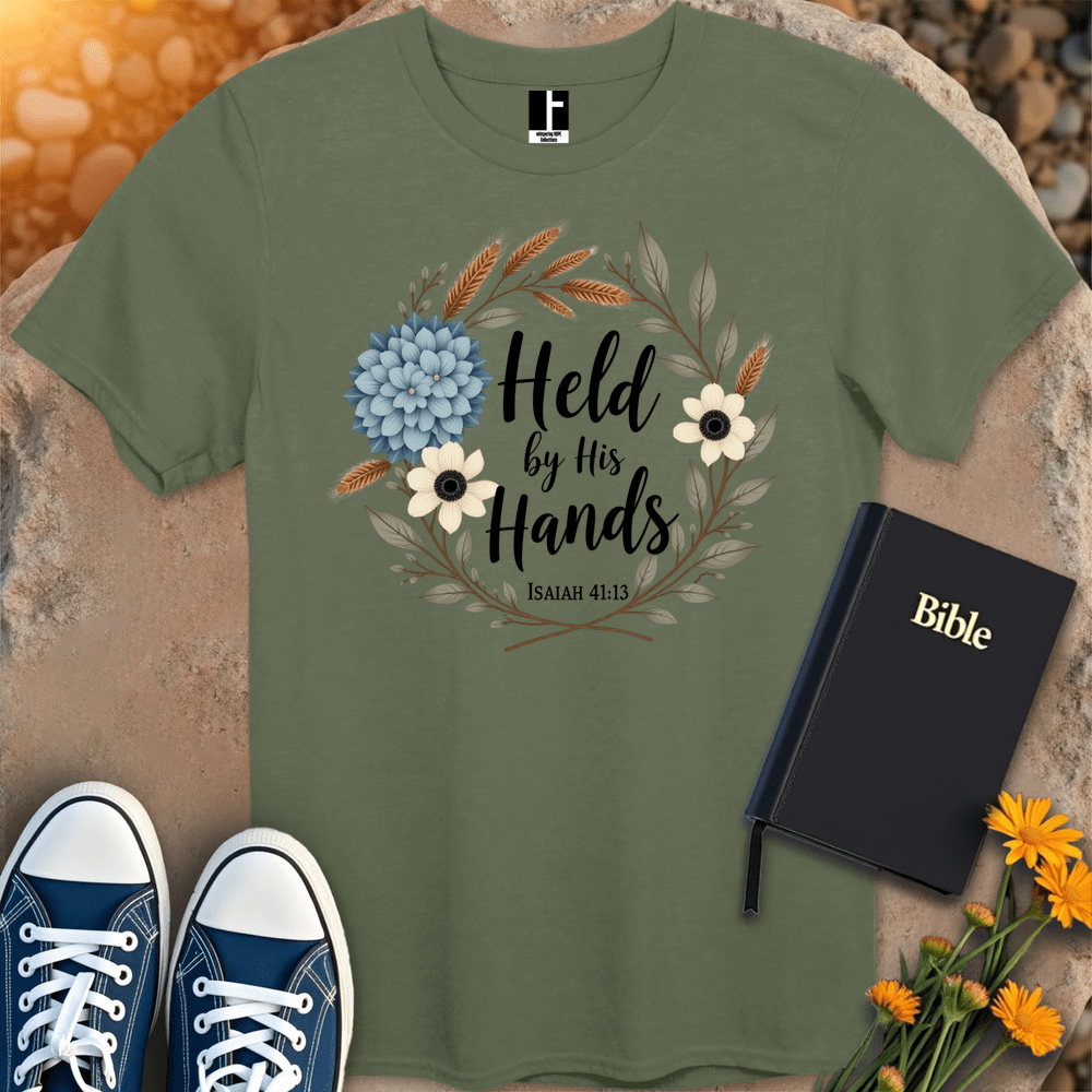 T-Shirt S / Military Green HeldByHisHands T-Shirt