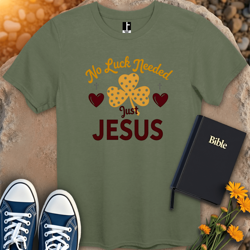 T-Shirt S / Military Green JustJesus T-Shirt