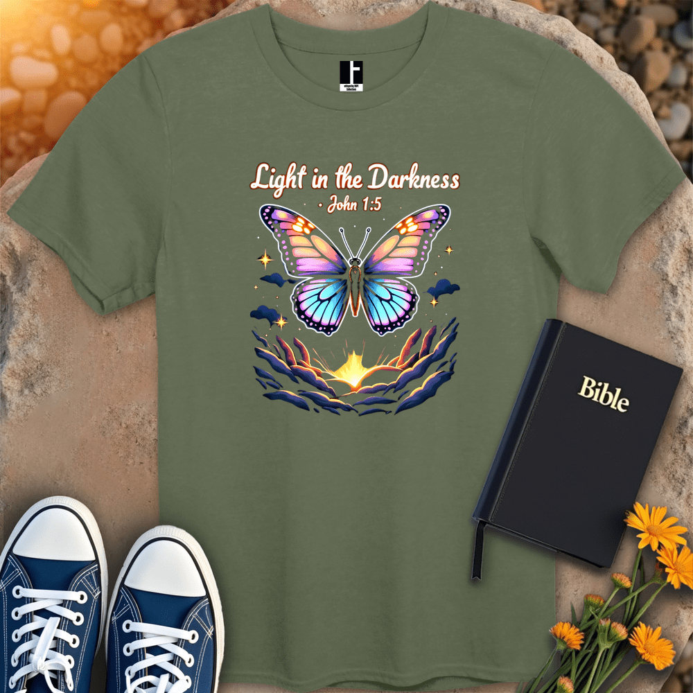 T-Shirt S / Military Green LightInDarkness T-Shirt