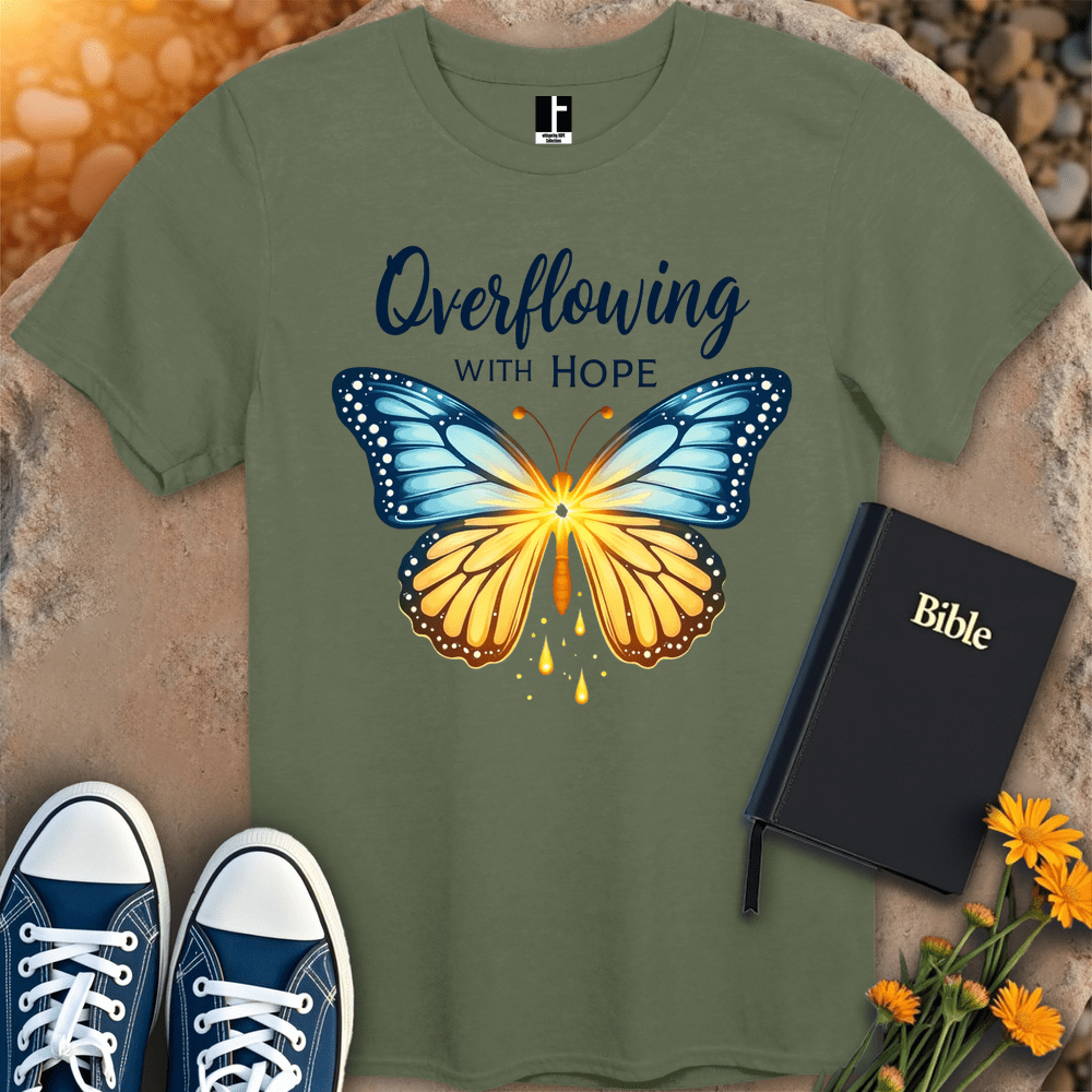 T-Shirt S / Military Green OverflowingHope T-Shirt