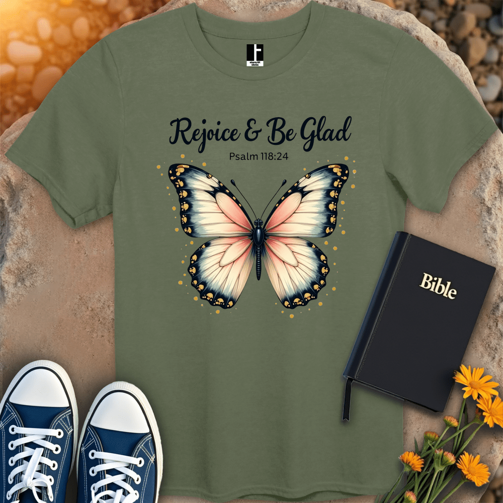 T-Shirt S / Military Green RejoiceToday T-Shirt