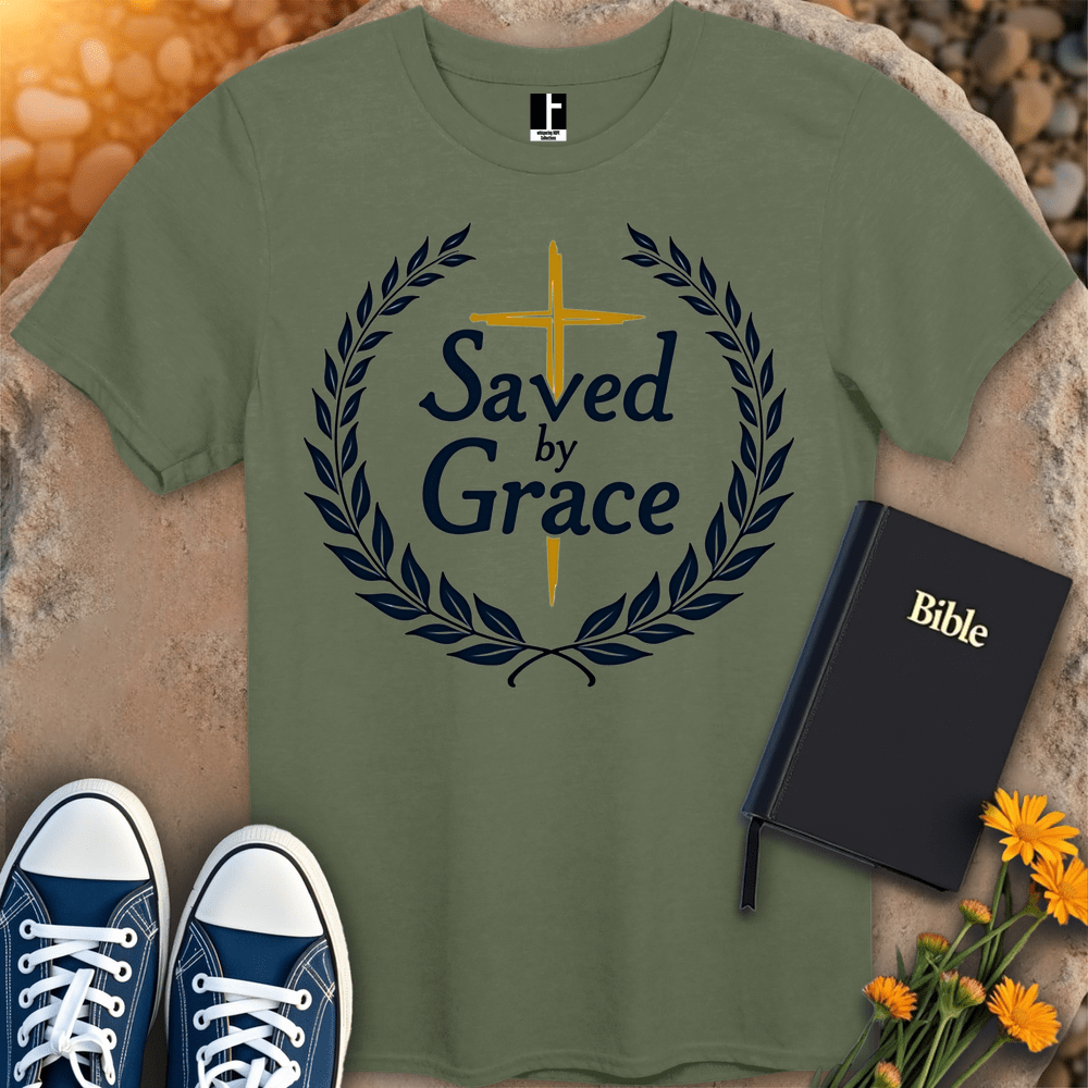 T-Shirt S / Military Green SavedByGrace T-Shirt