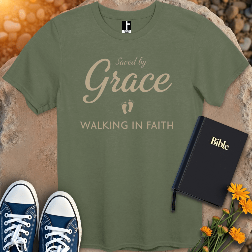 T-Shirt S / Military Green SavedGrace T-Shirt