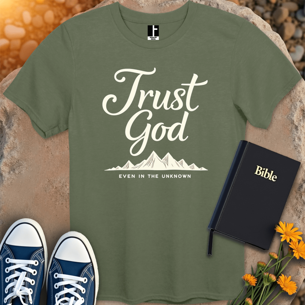 T-Shirt S / Military Green TrustGod T-Shirt