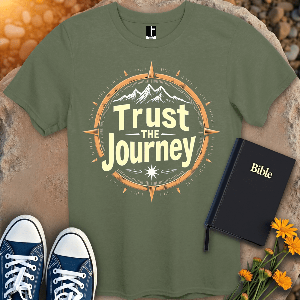 T-Shirt S / Military Green TrustTheJourney T-Shirt