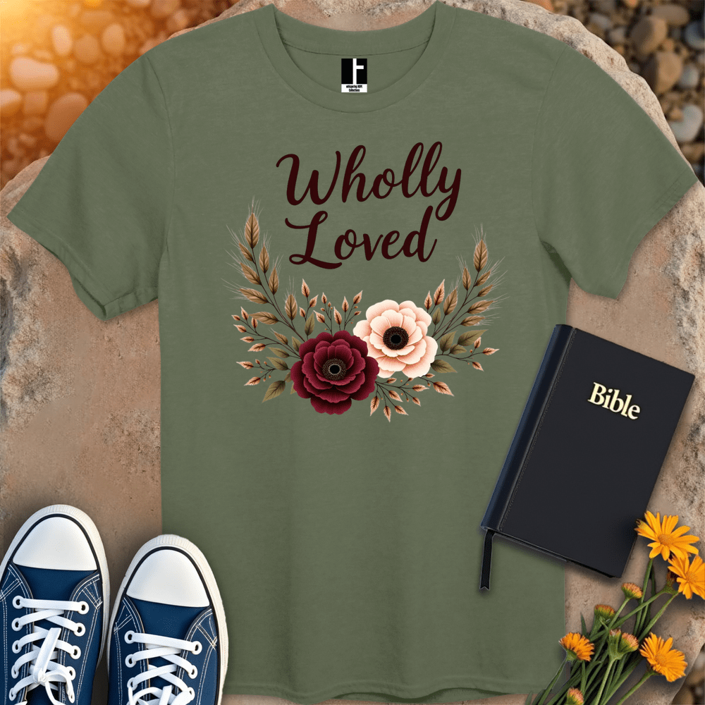 T-Shirt S / Military Green WhollyLoved T-Shirt