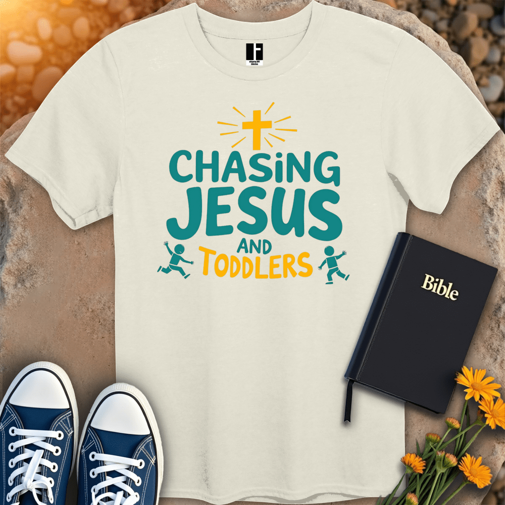 T-Shirt S / Natural ChasingJesus T-Shirt