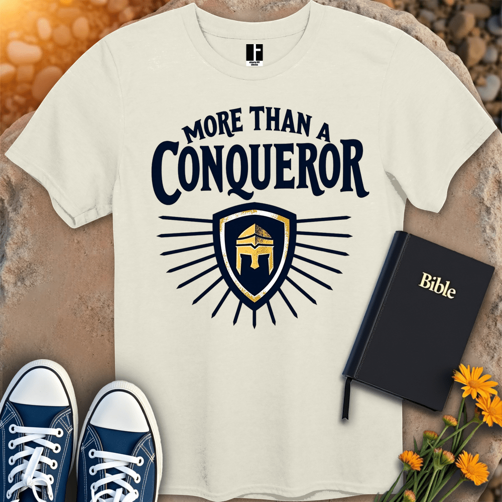 T-Shirt S / Natural Conqueror T-Shirt