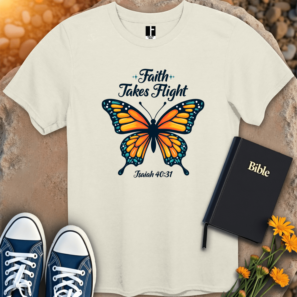 T-Shirt S / Natural FaithFlies T-Shirt
