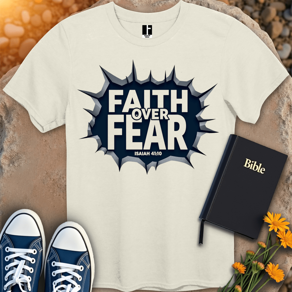 T-Shirt S / Natural FaithOverFear T-Shirt