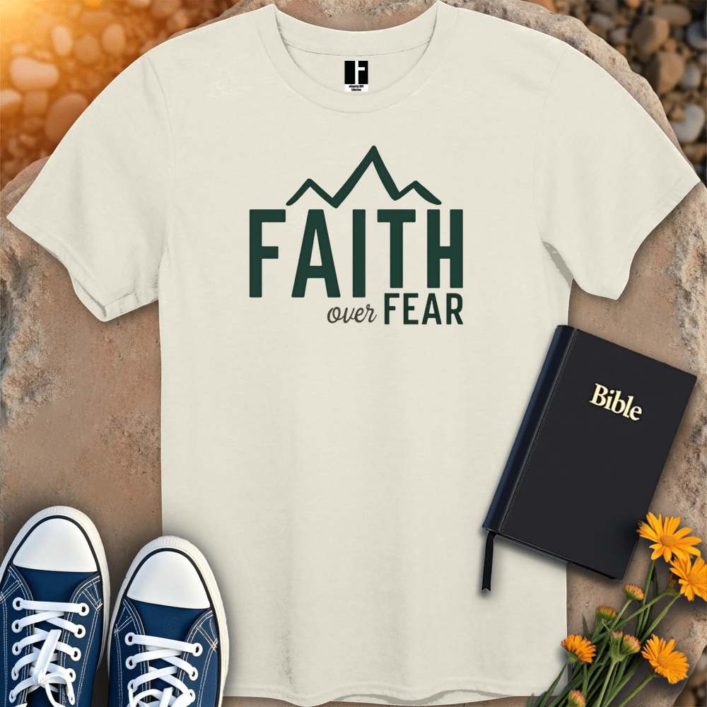 T-Shirt S / Natural FaithOverFear T-Shirt