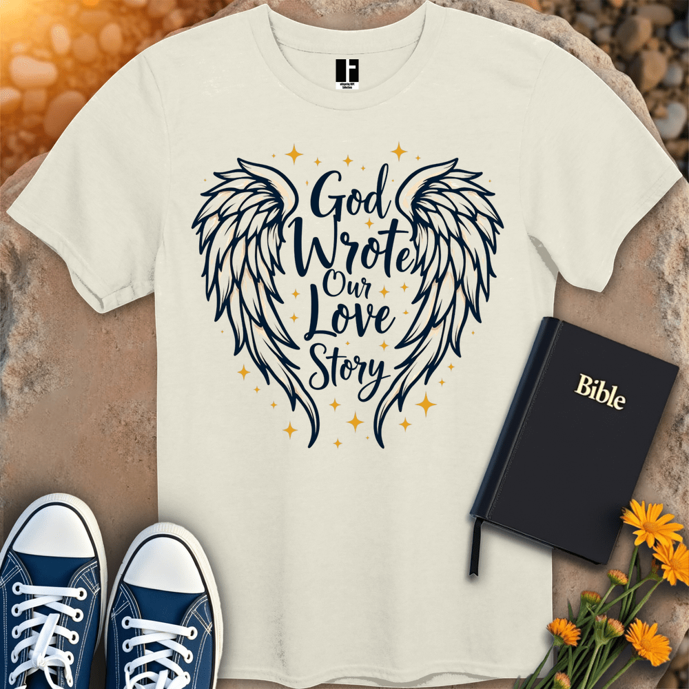 T-Shirt S / Natural GodsLoveStory T-Shirt
