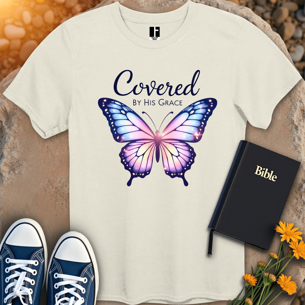 T-Shirt S / Natural GraceCovered T-Shirt