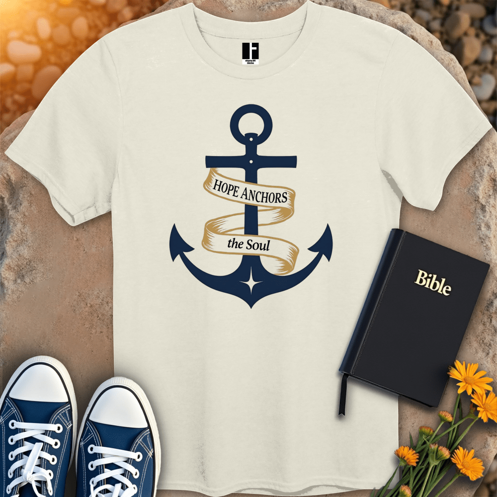 T-Shirt S / Natural HopeAnchorsTheSoul T-Shirt