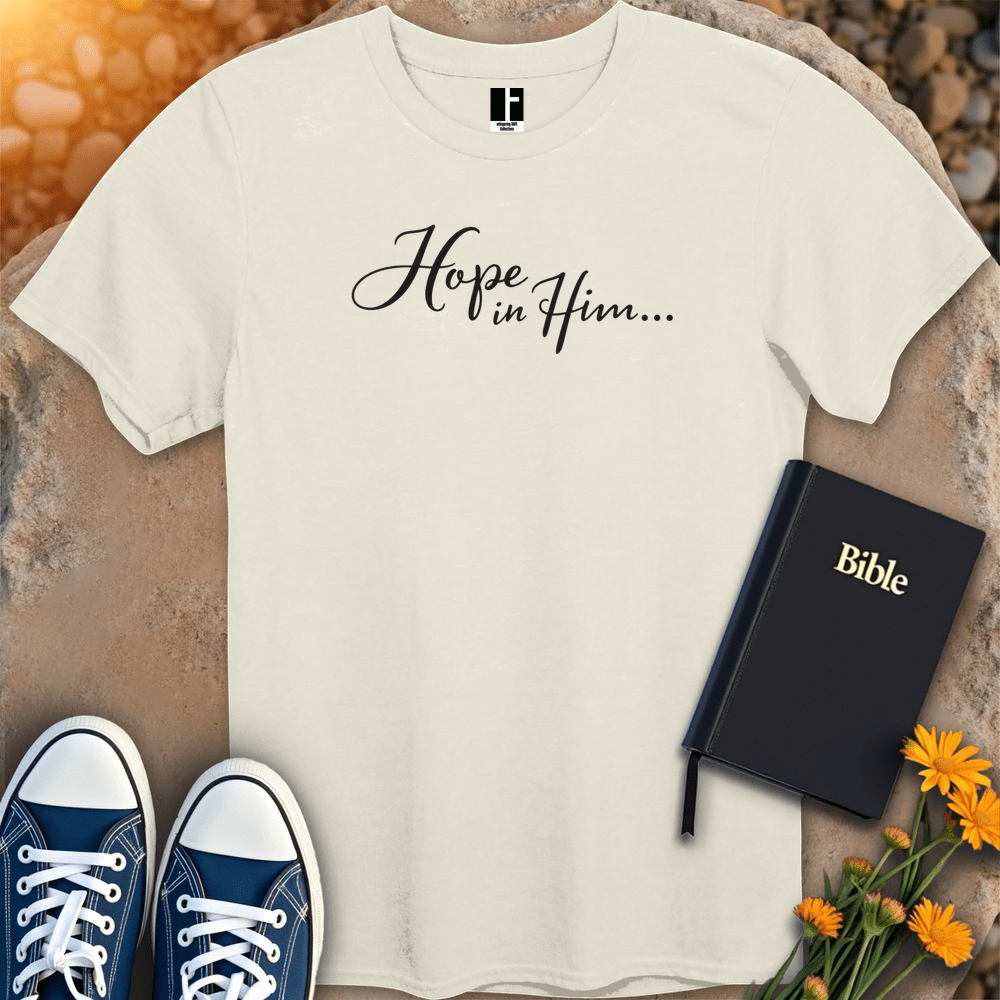 T-Shirt S / Natural HopeInHim T-Shirt