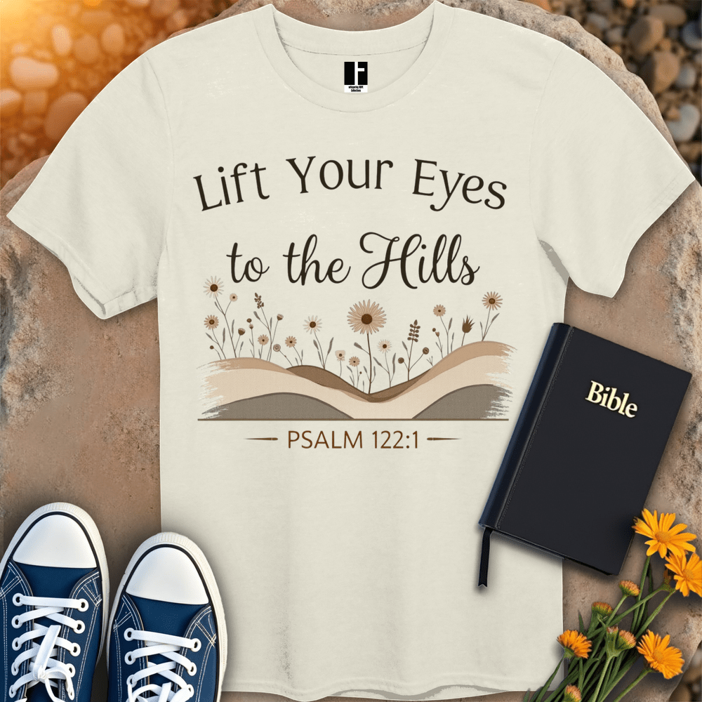 T-Shirt S / Natural LiftYourEyes T-Shirt